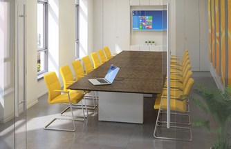 Lincoln Box Base Conference Table