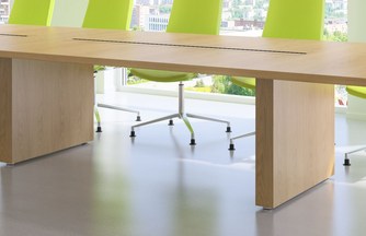 Lincoln Box Base Conference Table