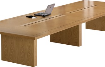 Lincoln Box Base Conference Table