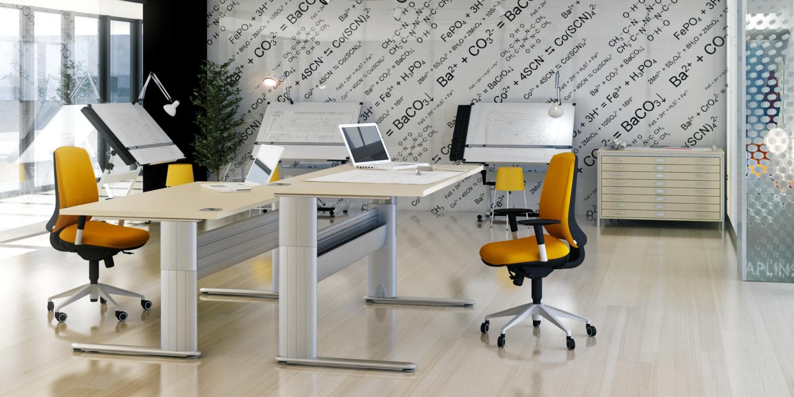 Optima + Height Adjustable Desks