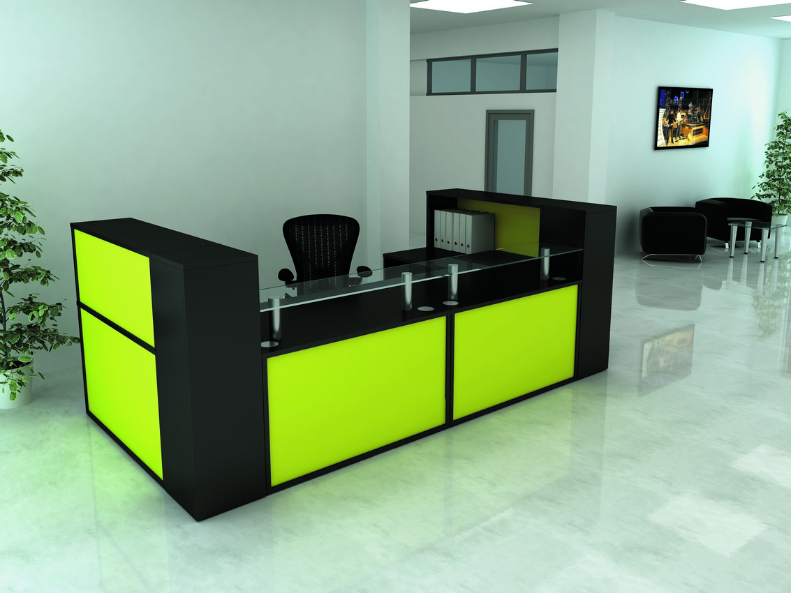 Receptiv Coloured Reception Desks