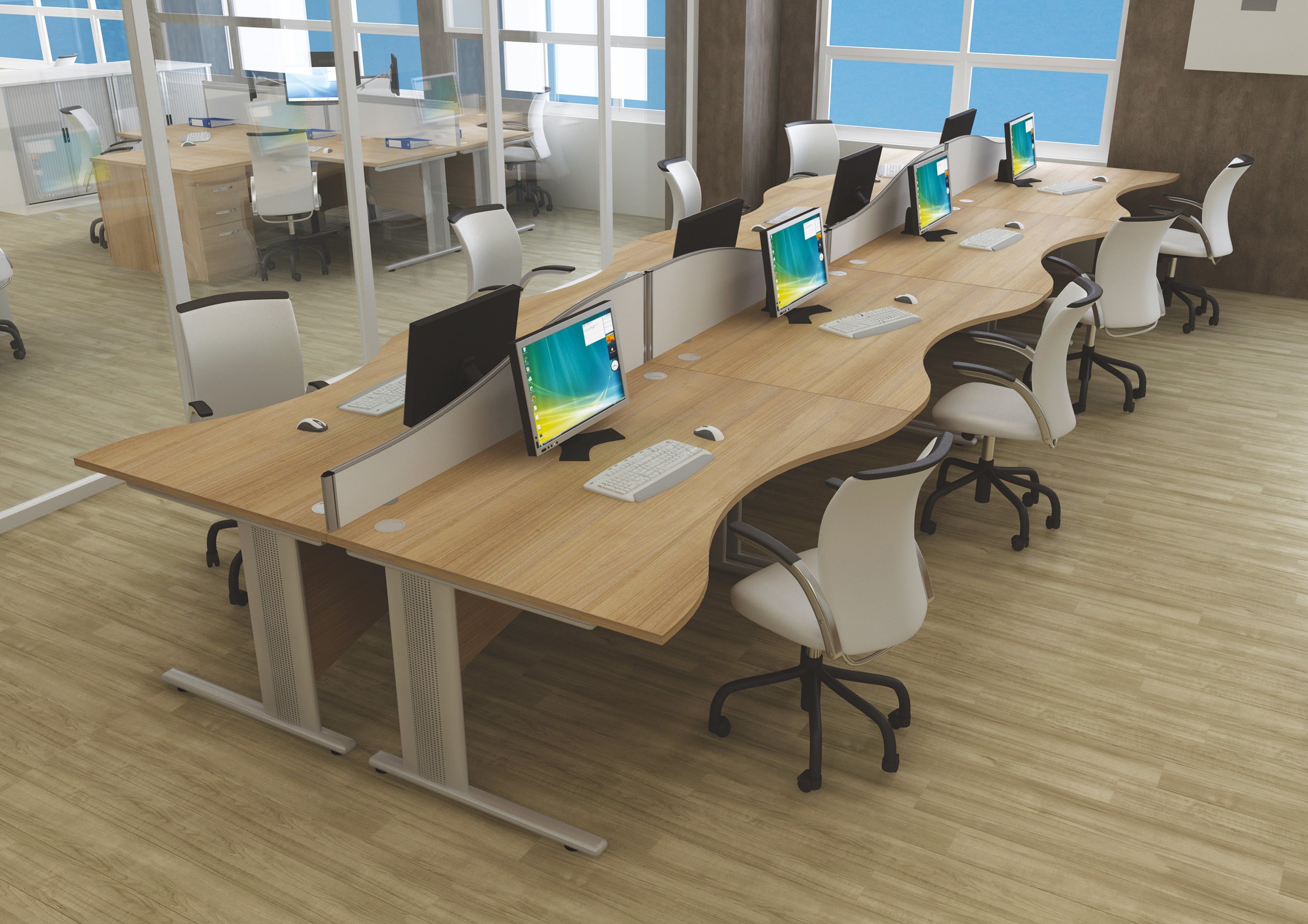 Qudos Wave Desks