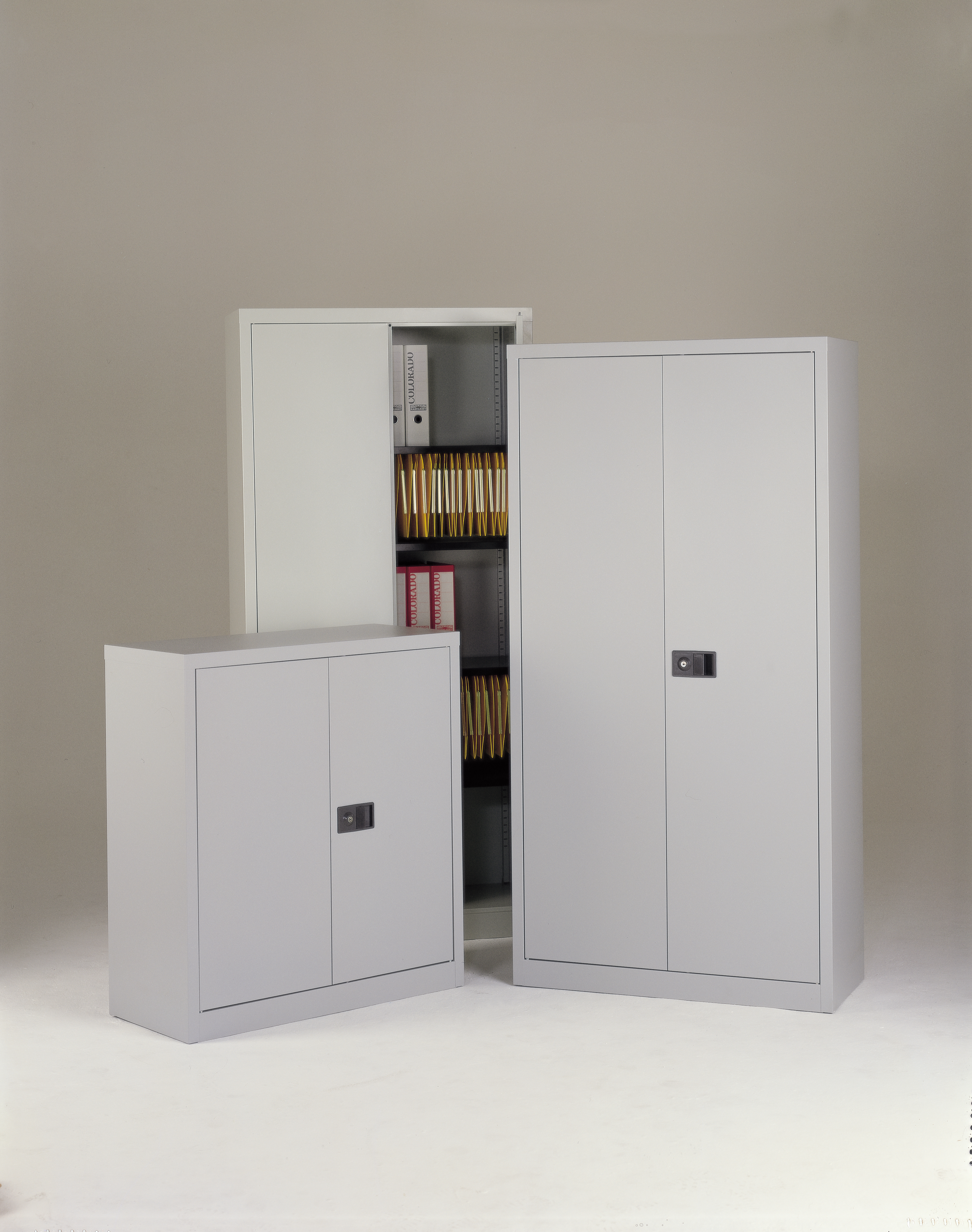 Bisley Metal 2 Door Stationery Cupboards