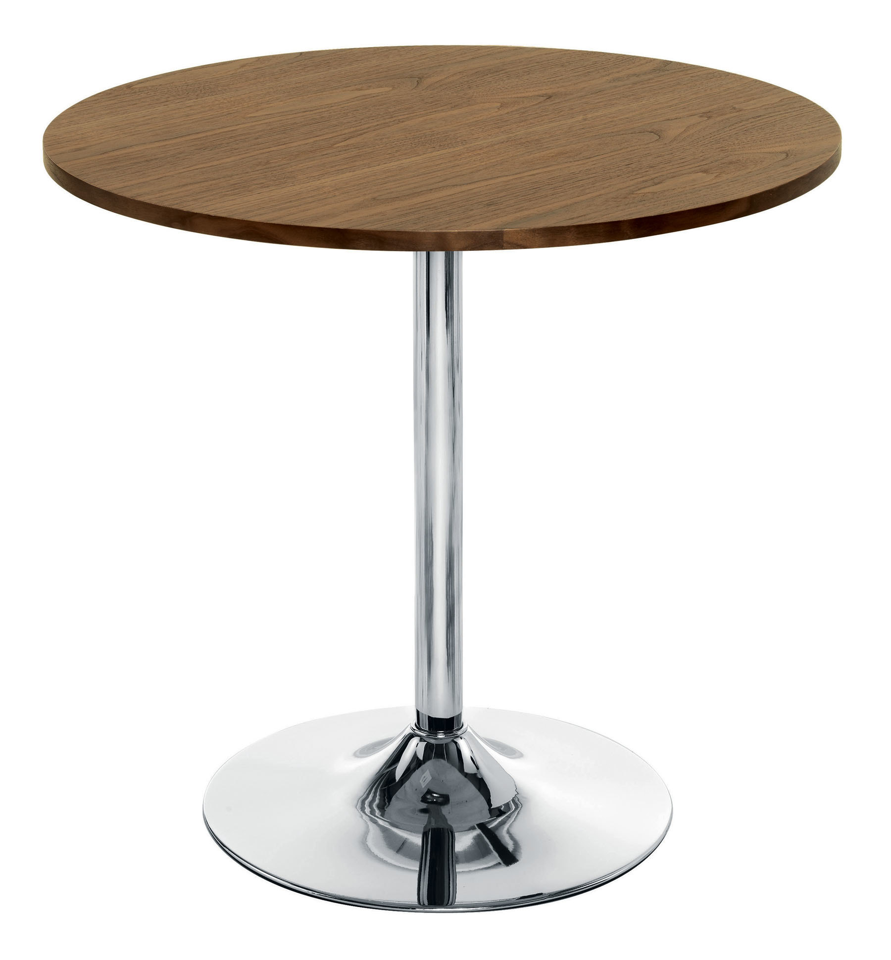 Ellipse Trumpet Base Wooden Table