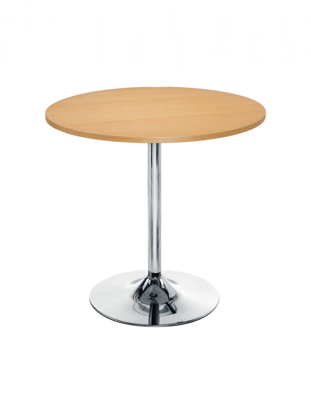 Ellipse Trumpet Base Wooden Table