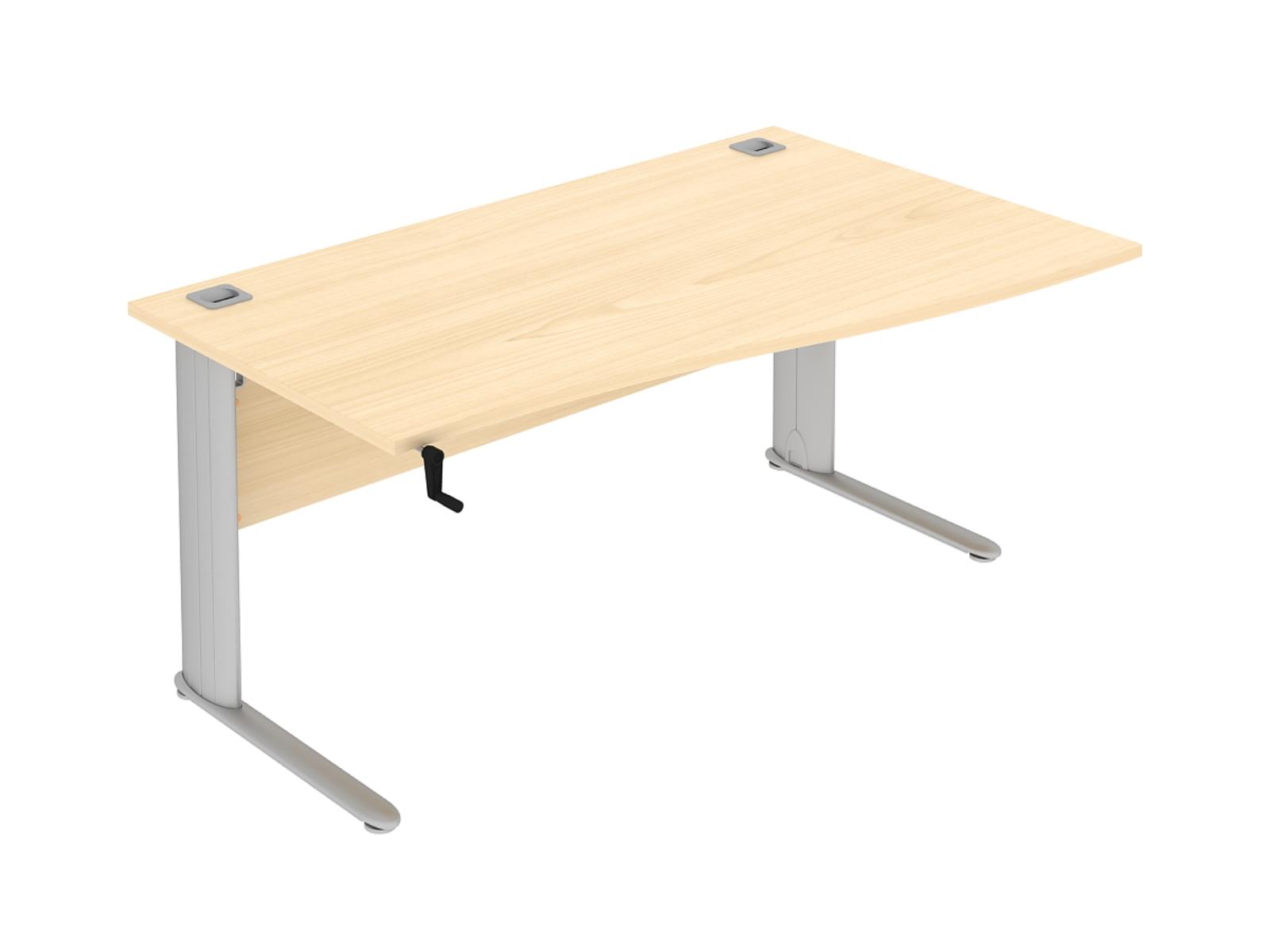 Optima + Height Adjustable Wave Desk
