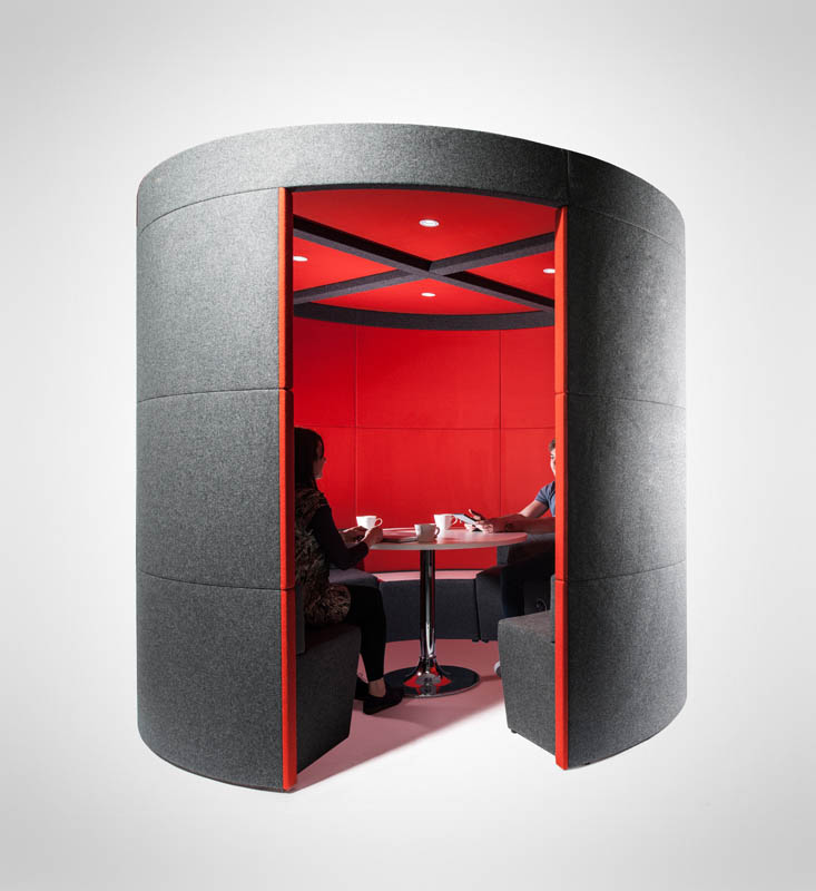 Q.S. Round Office Pods