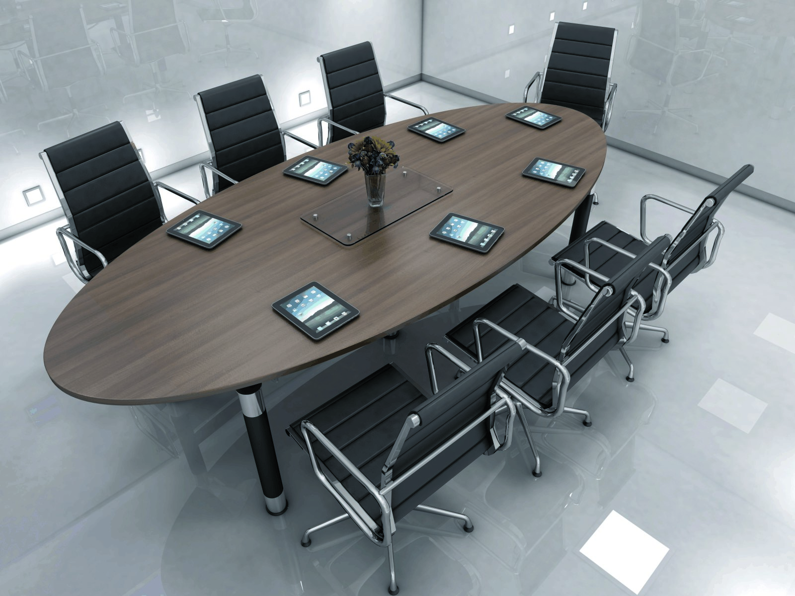 Austin Panel End conference table