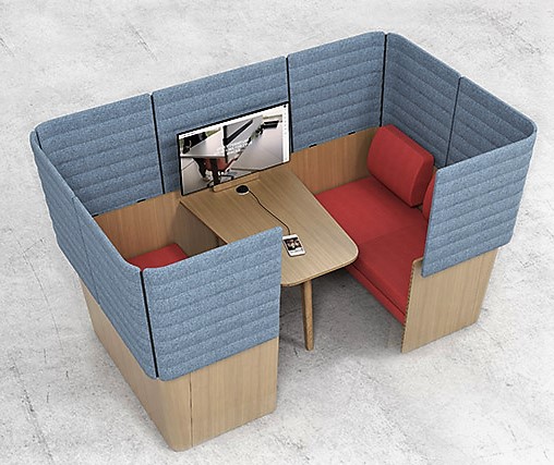 Island Wooden Meeting Pods