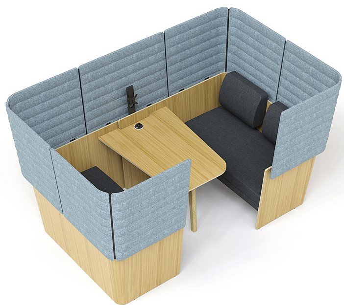 Island Wooden Meeting Pods