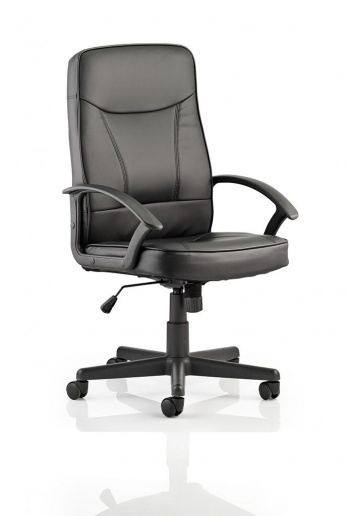 Oxford-High Back Leather Effect Executive Chair