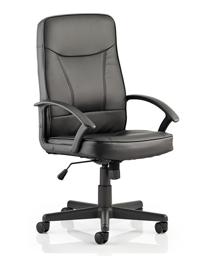 Oxford-High Back Leather Effect Executive Chair