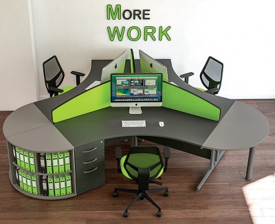 Poise 120 Degree Desks