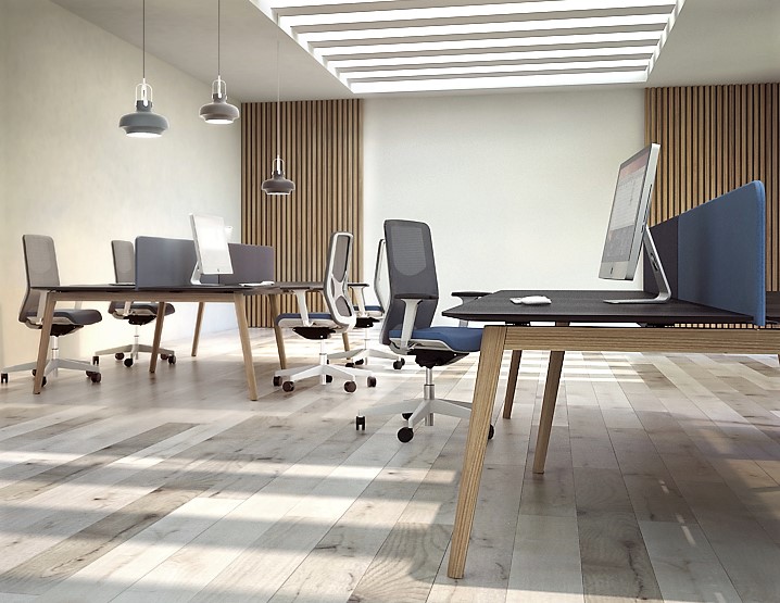 Delta Wood 6 Desks £1,499.00