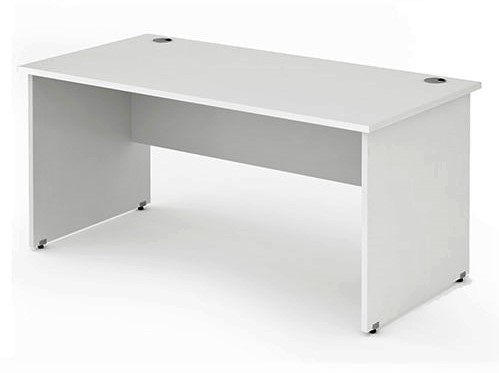 Pulse Rectangular Desks Panel End Leg