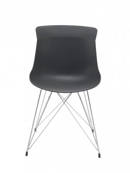 CT-2  Wire frame cafe chair, stylish visitor chair.